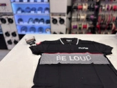 Поло Pride Be Loud черное (размер S)