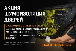 4 двери — 4 слоя защиты от шума!