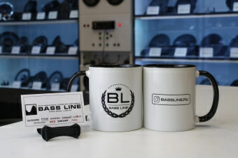 Купить Фирменная кружка Bass-Line - купить, 350 руб.