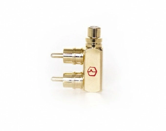 Купить Адаптер-переходник (F-адаптер) RCA («мама») – 2 x RCA («папа») URAL (Урал) ADAPTER02M - купить, 250 руб.