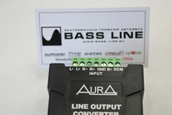 Купить Адаптер высокого уровня Aura RHL-0604 RCA - купить, 1 340 руб.