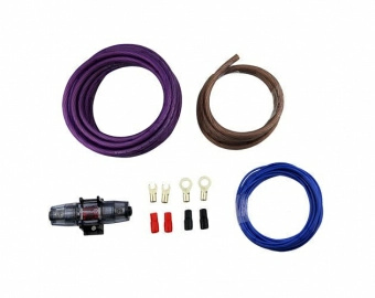 Купить Комплект кабелей  до 500 ватт Ural 8Ga-BV Light KIT - купить, 600 руб.