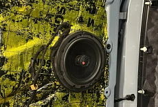 Jac gs6: Замена динамиков, Шумоизоляция дверей