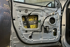 Jac gs6: Замена динамиков, Шумоизоляция дверей