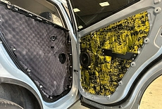 Jac gs6: Замена динамиков, Шумоизоляция дверей