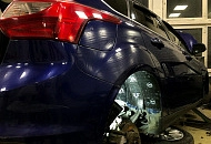Шумоизоляция колесных арок Ford Focus: эффективный способ снижения шума в автомобиле