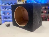 Корпус/короб под сабвуфер 15 дюймов Карпет ЗЯ со скосом