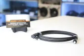 Кабель TUBON Оптический Угловой Toslink L - Toslink / Optical / SPDIF OD6.0 Металл / ПВХ / Нейлон T008 1м