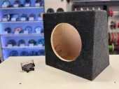 Корпус/короб под сабвуфер 10 дюймов ЗЯ со скошенной стенкой MINI (Фанера)