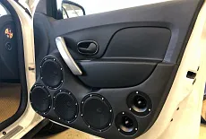 Renault Logan на громкий фронт