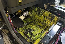 Полная шумоизоляция и аудиосистема для Mercedes G class (w464)