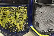 Ford Kuga. Замена акустики и полная шумоизоляция.