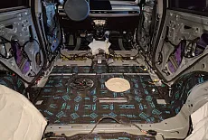 Chery tiggo 8 pro max. Замена акустики, установка сабвуфера, шумоизоляция салона.