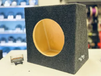 Купить Корпус/короб под сабвуфер 10 дюймов ЗЯ со скошенной стенкой - купить, 3 400 руб.