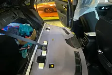 Шумоизоляция задней полки багажника Kia Cerato: эффективное решение проблемы шума от сабвуфера