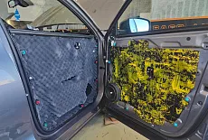 Замена аудиосистемы и полная шумоизоляция Chery Tiggo 7