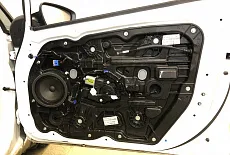 Kia ceed замена штатной акустики