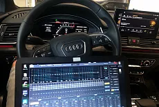 Создание акустической системы в автомобиле Audi Q5  с акцентом на качество звучания: выбор компонентов и результаты