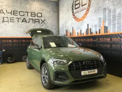 Создание акустической системы в автомобиле Audi Q5  с акцентом на качество звучания: выбор компонентов и результаты