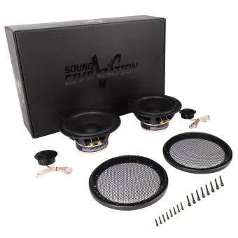 Купить 2х-компонентная акустика Kicx Sound Civilization QD 6.2 - купить, 16 200 руб.