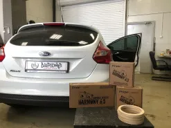 Ford Focus 3 замена акустики/установка сабвуферного звена