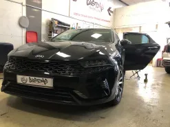 Kia K5. Замена тыловой акустики