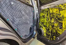 Замена аудиосистемы и полная шумоизоляция Chery Tiggo 7