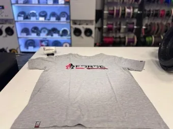 Купить Dynamic State Футболка серый меланж FORCE Unlimited Sound - Сила звука XXL - купить, 950 руб.