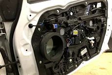 Kia ceed замена штатной акустики
