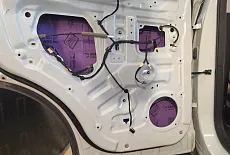 Jetour x70. Замена динамиков шумоизоляция дверей