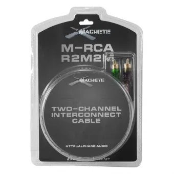 Купить Межблочный кабель Machete M-RCA R2M2M (2RCA - 2RCA) 5,2м - купить, 1 390 руб.