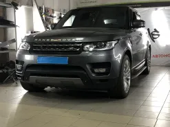 Range Rover Sport на установку процессорной аудиосистемы