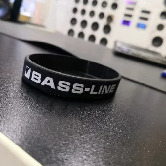 Купить Браслет MBC+BASS-LINE (черный) - купить, 100 руб.