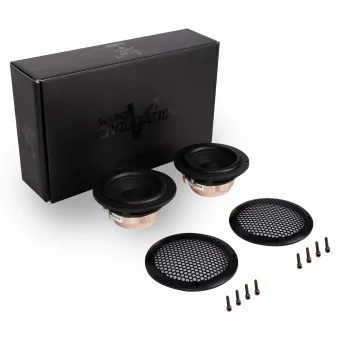 Купить СЧ динамики Kicx Sound Civilization QM70.3 - купить, 6 930 руб.