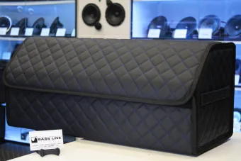 Купить Органайзер 70*30 двойной квадрат (черный, черный) - купить, 2 500 руб.