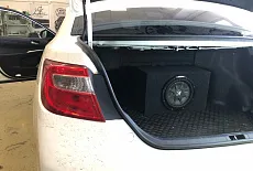 Toyota Camry v50 установка аудиосистемы