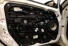 Kia ceed замена штатной акустики