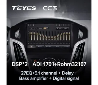 Купить Штатная автомагнитола TEYES CC3 For Форд Фокус 3 (32GB) - купить, 30 000 руб.