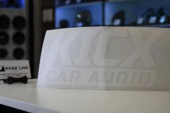 Купить Наклейка Kicx CarAudio - купить, 50 руб.