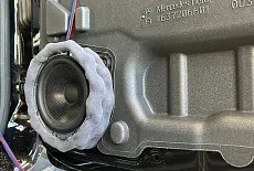 Полная шумоизоляция и аудиосистема для Mercedes G class (w464)