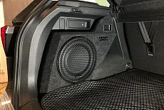 Сабвуферное звено в крыло для vw tiguan