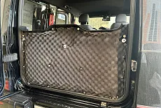 Полная шумоизоляция и аудиосистема для Mercedes G class (w464)
