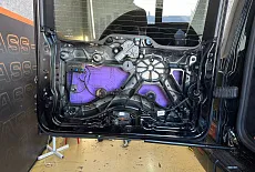 Полная шумоизоляция и аудиосистема для Mercedes G class (w464)