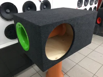 Купить Корпус/короб под сабвуфер 15 дюймов Карпет, Труба - купить, 6 500 руб.