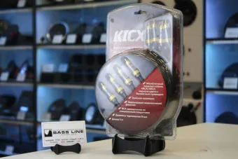 Купить RCA кабель Kicx RCA 06 (4RCA - 4RCA) 5м - купить, 3 240 руб.