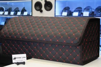 Купить Органайзер 70*30 двойной квадрат (черный, красный) - купить, 2 500 руб.