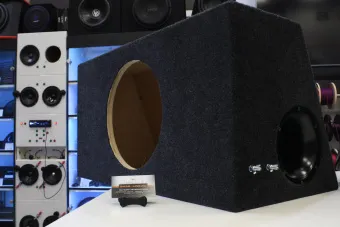 Купить Корпус/короб под сабвуфер 12  Труба, косая стенка - купить, 4 800 руб.
