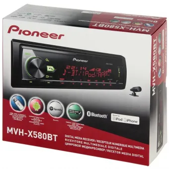 Купить Автомагнитола Pioneer MVH-X580BT - купить, 8 000 руб.