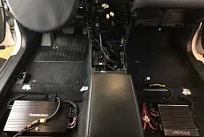 Toyota Camry v50 установка аудиосистемы