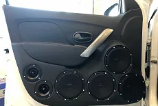 Renault Logan на громкий фронт